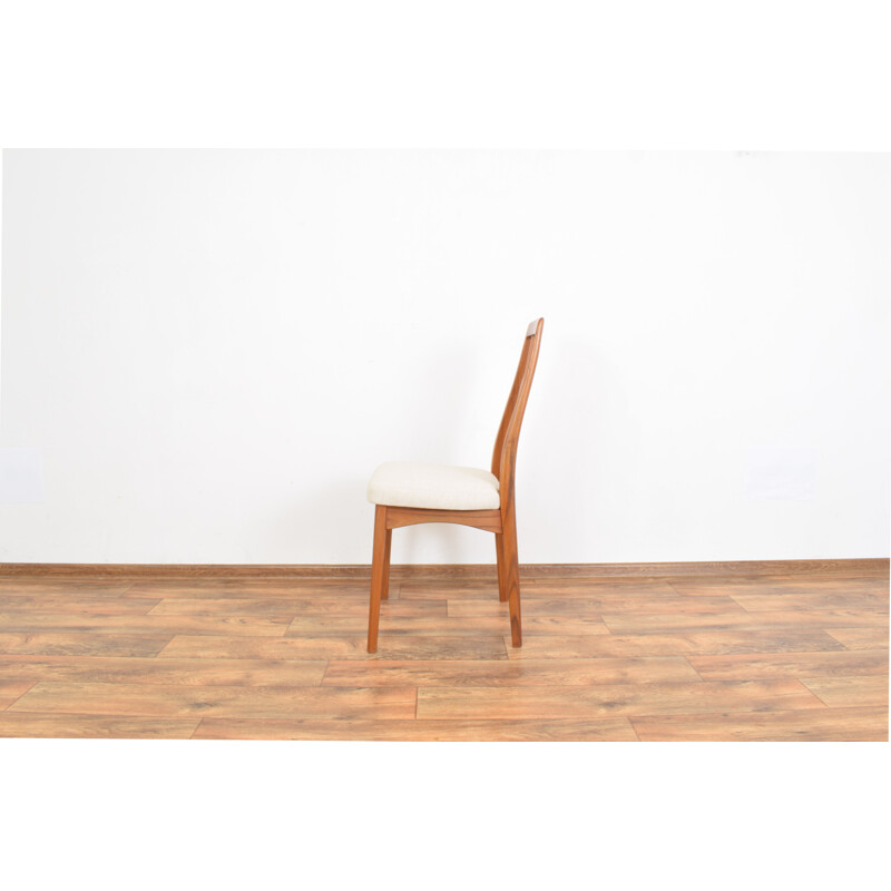 Set of 6 Mid-Century Teak Dining Chairs by Benny Linden, 1970s