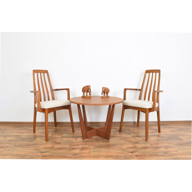 Pair of Mid-Century Teak Side Chairs by Benny Linden, 1970s