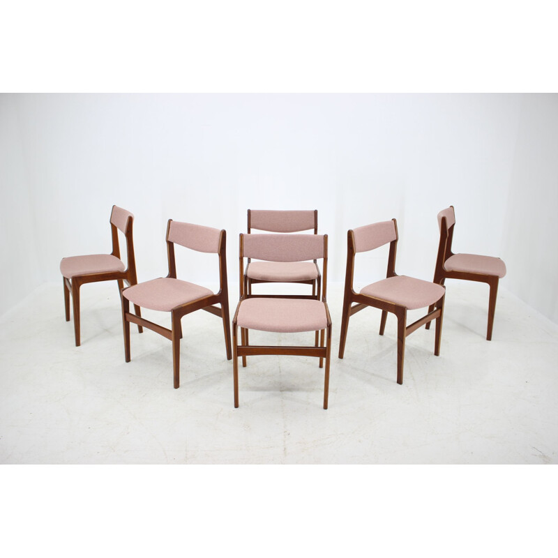 Set of 6 vintage Dining Chairs Teak  Danish 1960s