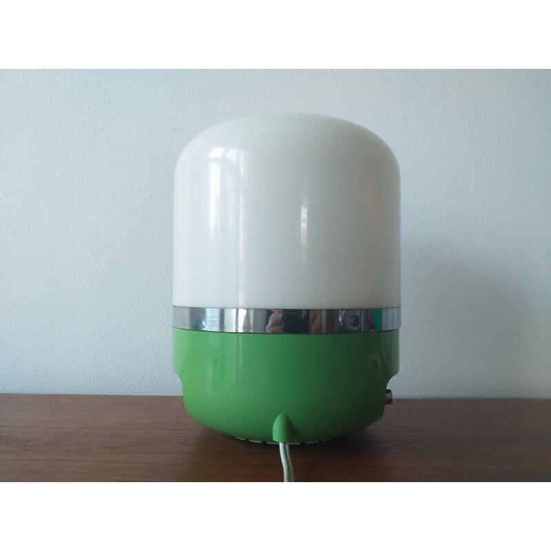 Vintage europhon table lamp by Adriano Rampoldi, Italy 1970
