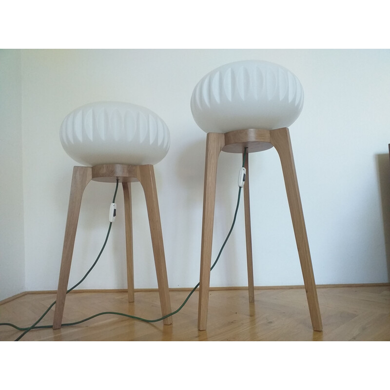 Paire lampadaires vintage ULUV, 1970