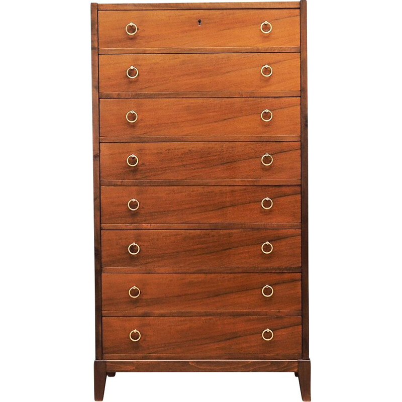 Vintage Chest of drawers mahogany, Danish 1970s