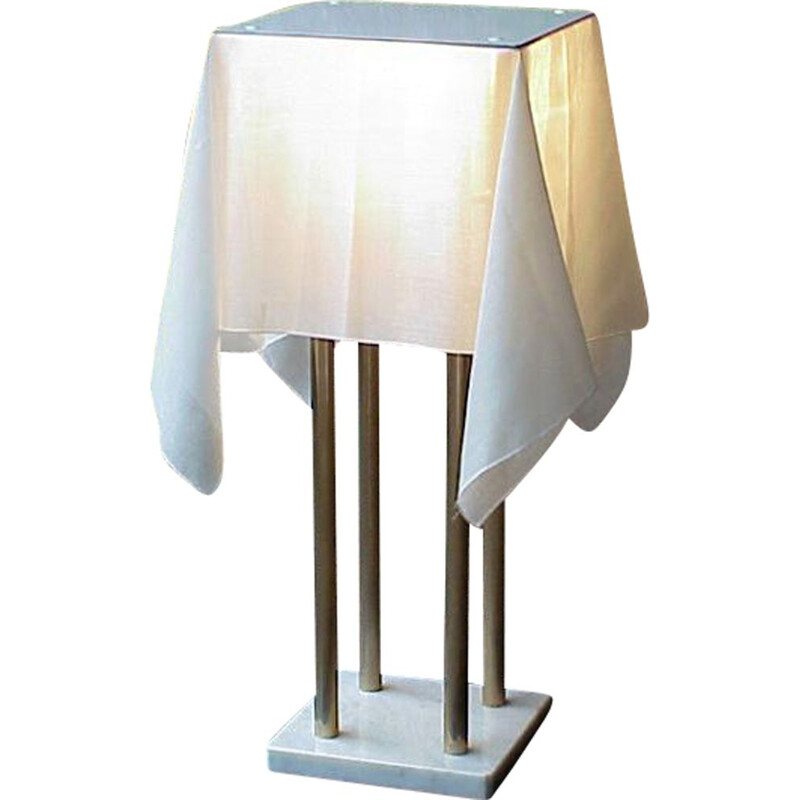 Vintage table lamp Sirrah Nefer by Kazuide Takahama  space age Italy 1970