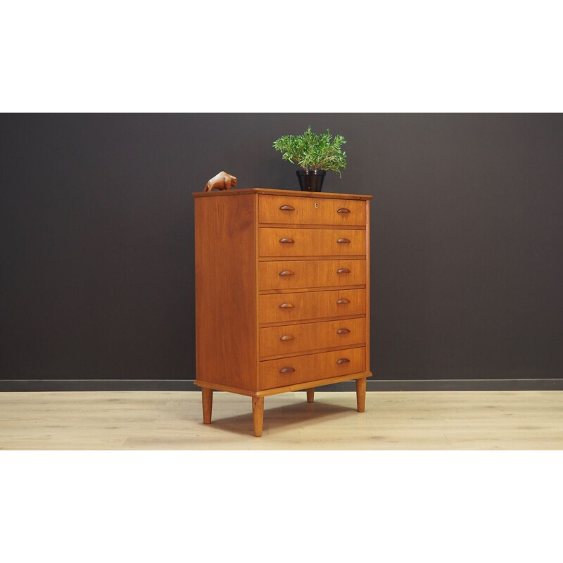 Vintage chest of drawers Danish 1970s