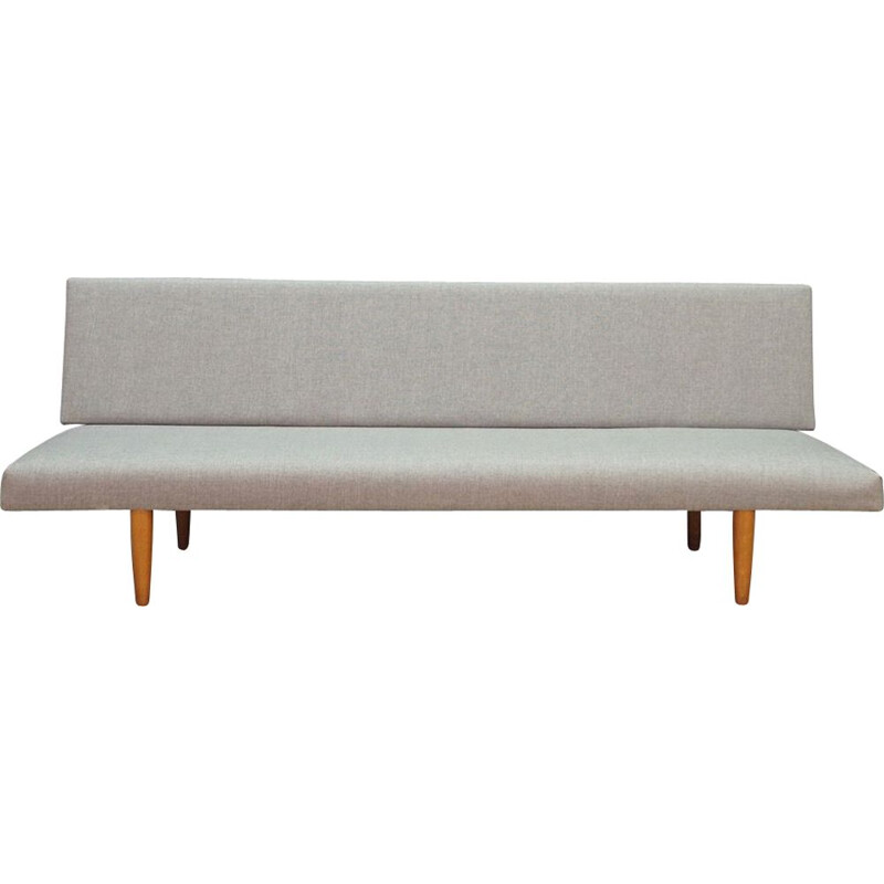 Vintage Sofa Danish in light grey 1970