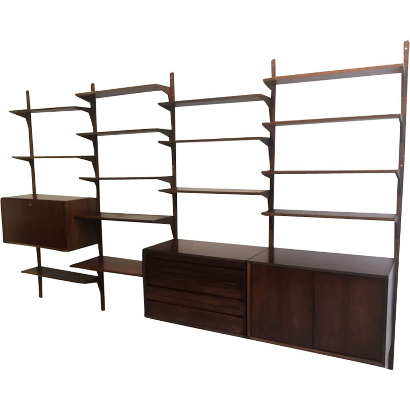 Vintage Rosewood Poul Cadovius 1950 shelf