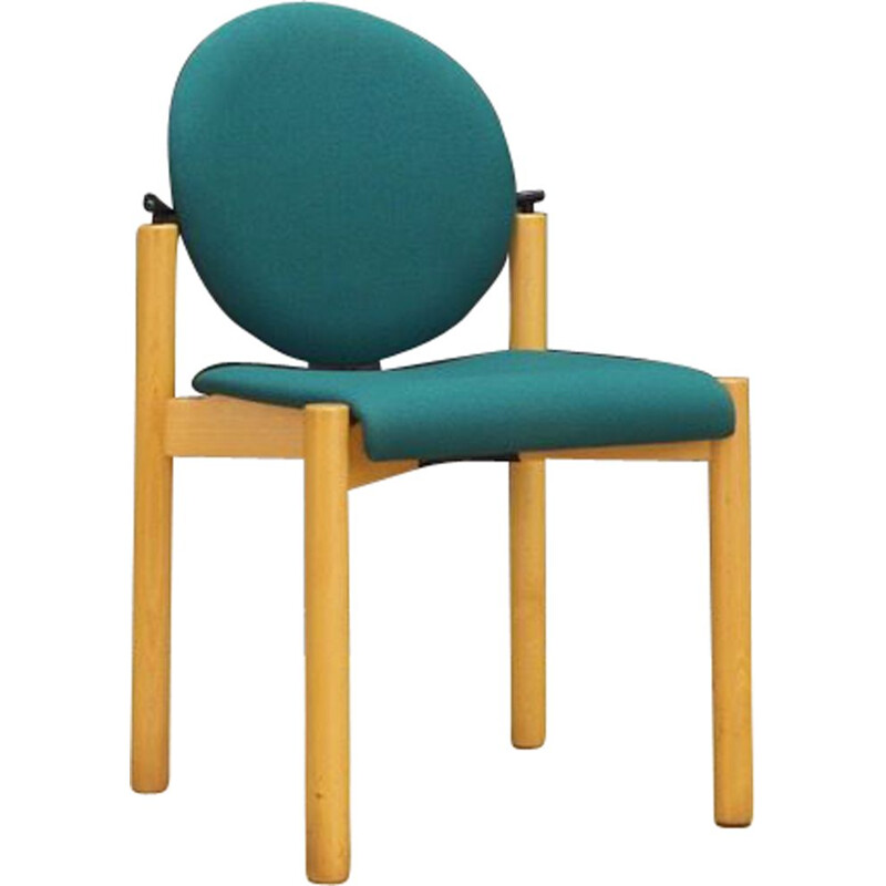 Vintage chair beech wood German 1960