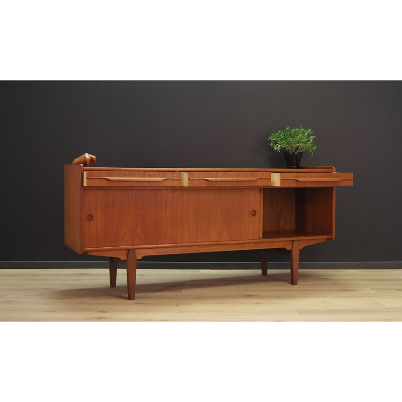 Vintage sideboard teak Scandinavian 1970s