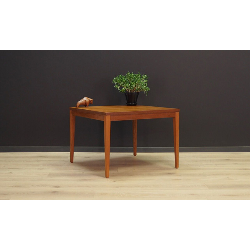 Vintage table teak wood Danish 1960s