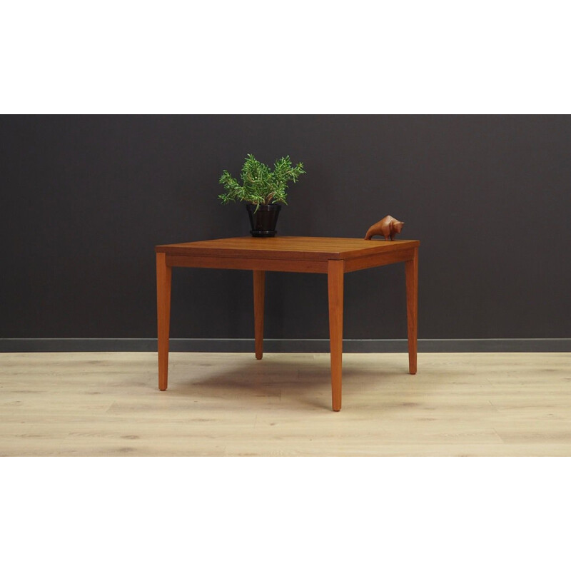 Vintage table teak wood Danish 1960s