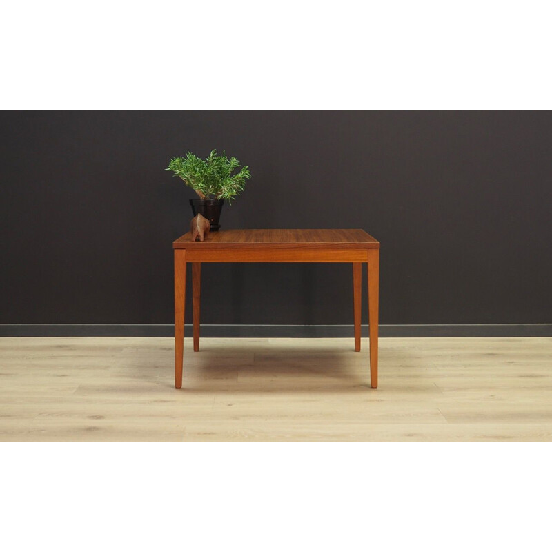 Vintage table teak wood Danish 1960s