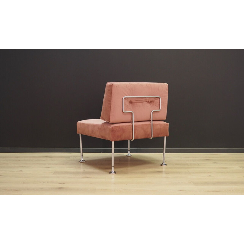Vintage armchair Metal Model Revolt by Poul Cadovius and France & Son Danish 1960s