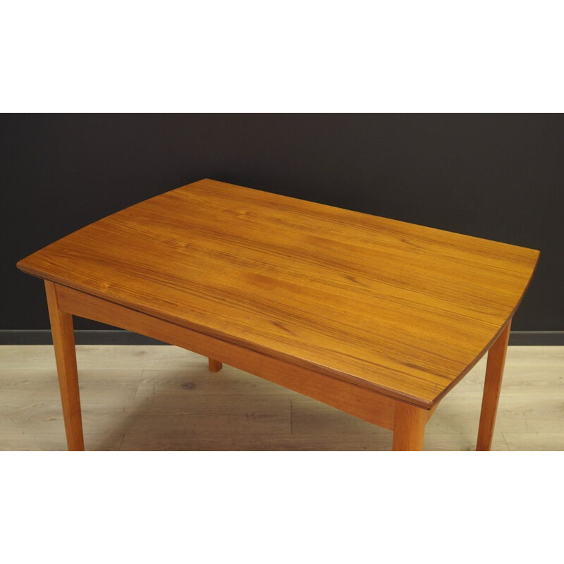 Vintage table teak Danish 1970s