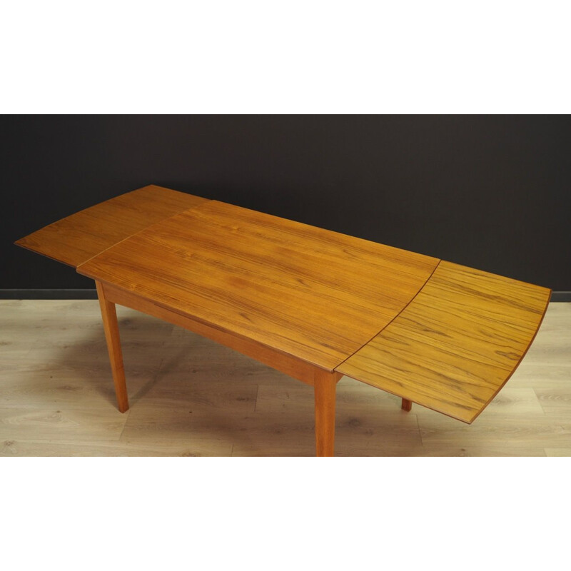 Table vintage en teck danois 1970