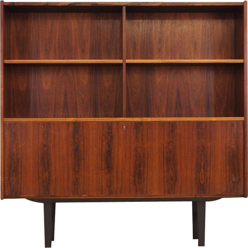 Vintage bookcase  library rosewood Danish  Dammand and Rasmussen 1970s