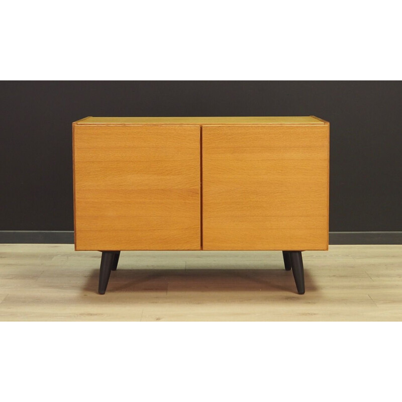 Vintage cabinet veneered with ash Danish 1970s