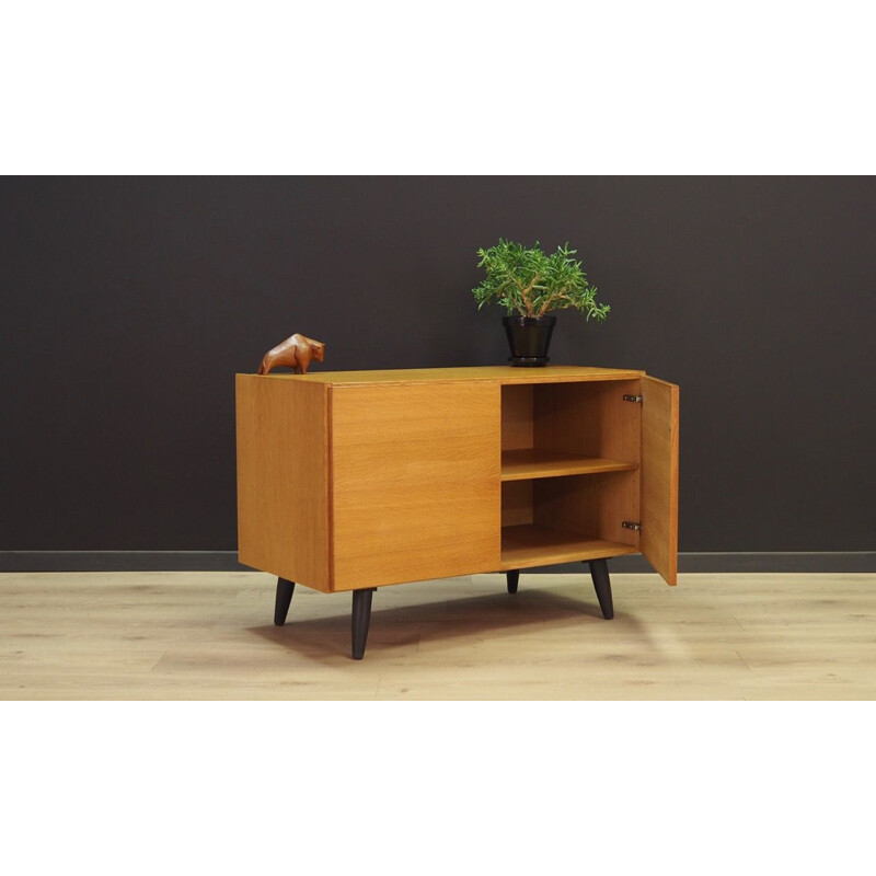 Vintage cabinet veneered with ash Danish 1970s