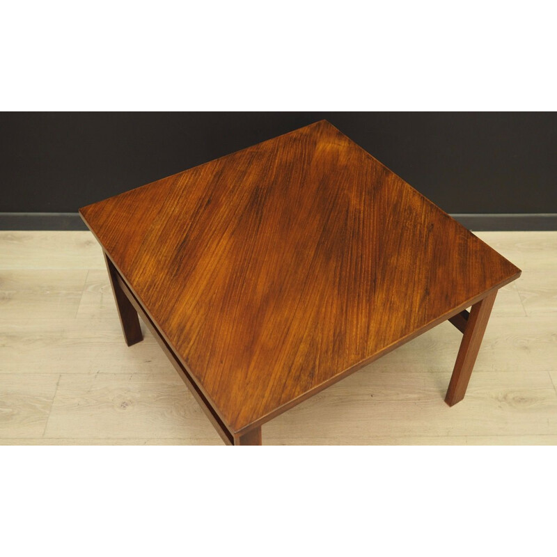 Vintage coffee table rosewood Danish 1970s
