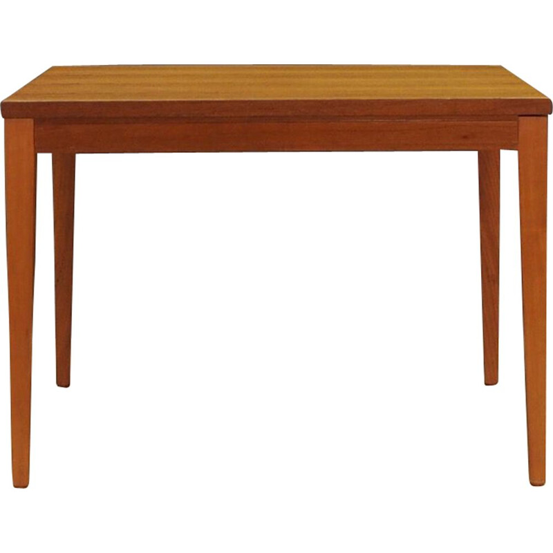 Table Vintage en bois de teck Danois 1960