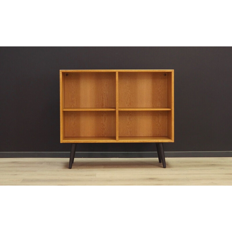 Vintage bookcase library Danish 1970s