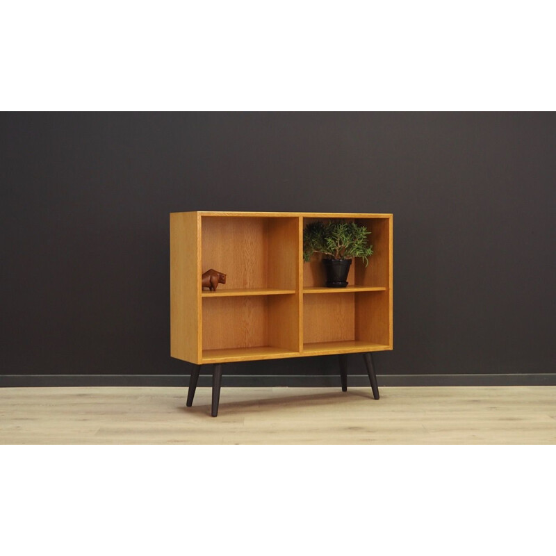 Vintage bookcase library Danish 1970s