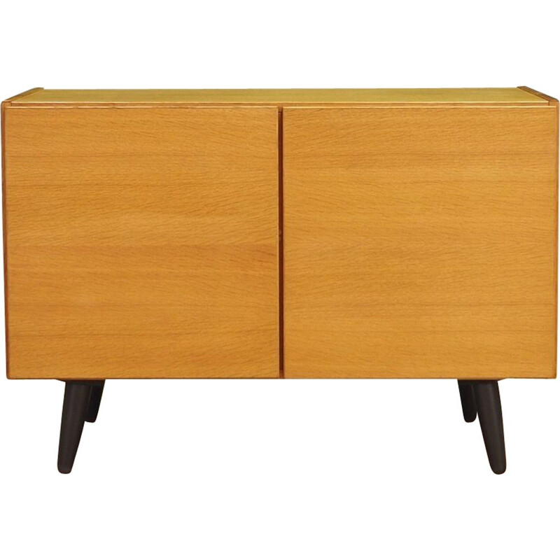 Vintage cabinet veneered with ash Danish 1970s