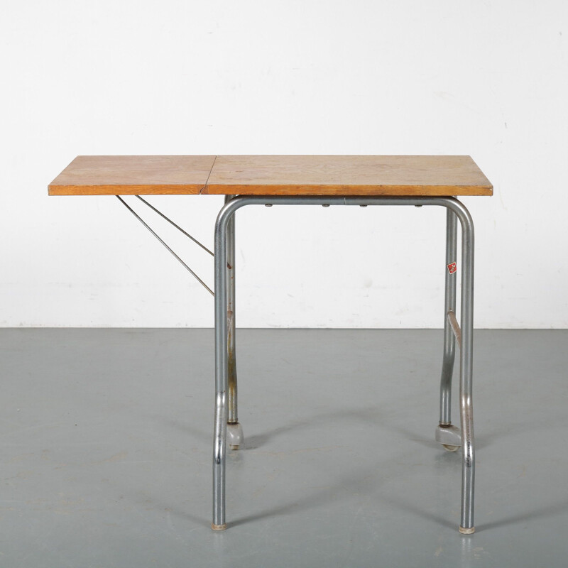 Vintage Bauhaus typewriter desk by Hag in Norway 1950s