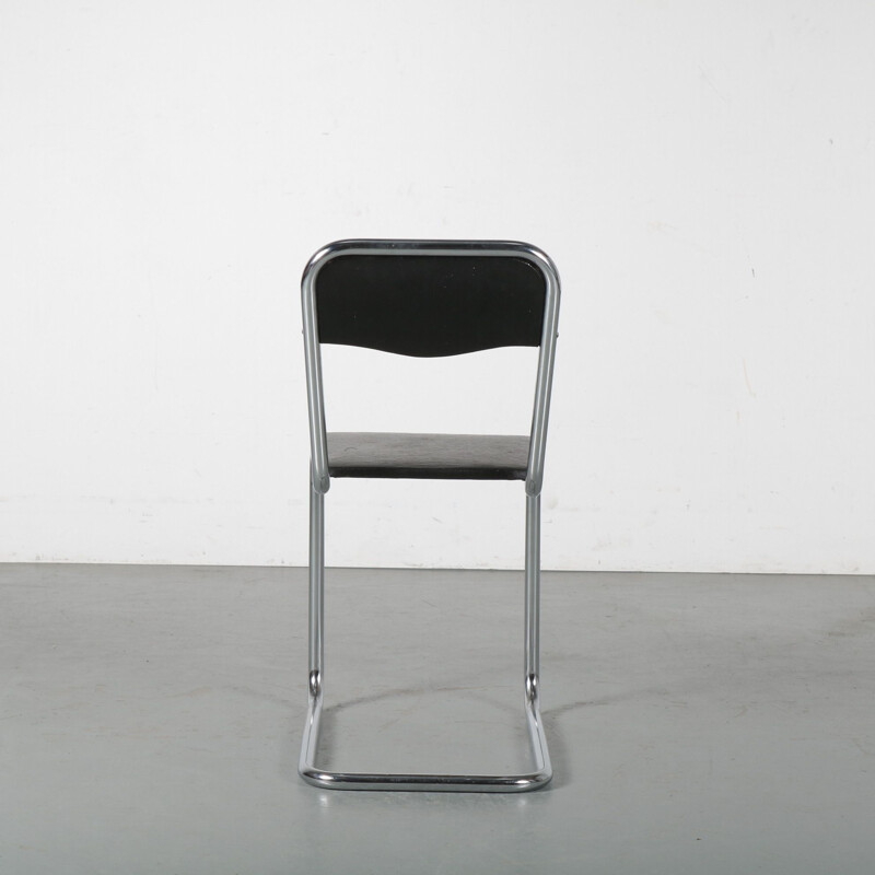 Vintage office chair by Mart Stam for Fritz Hansen, Denmark 1930s