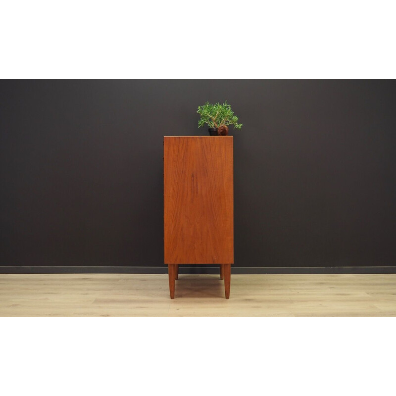 Vintage chest of drawers teak Scandinavian 1970s