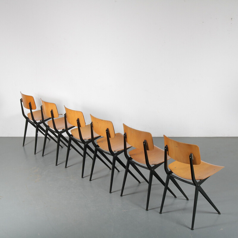 Ensemble de 6 chaises vintage de Marko aux Pays-Bas 1960