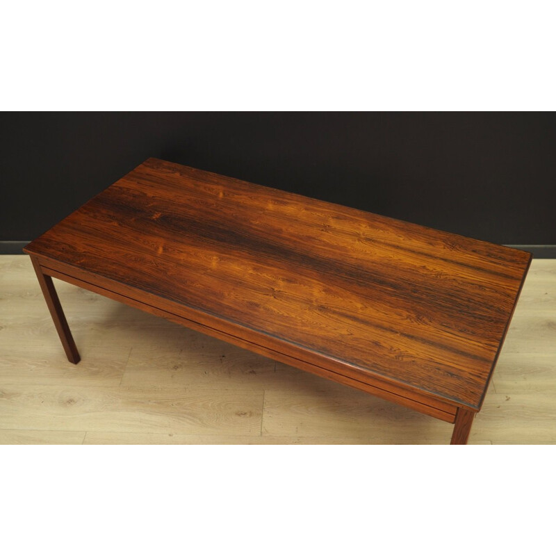 Table basse vintage en palissandre Danois 1960