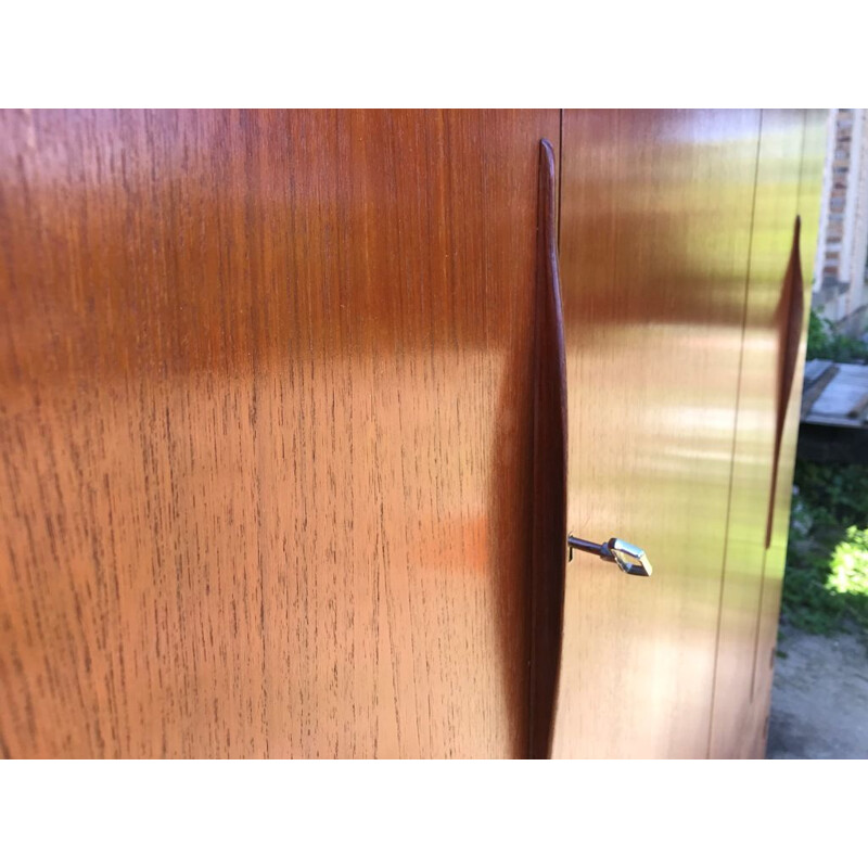 Vintage teak wardrobe NF scandinavian teak wardrobe 1960