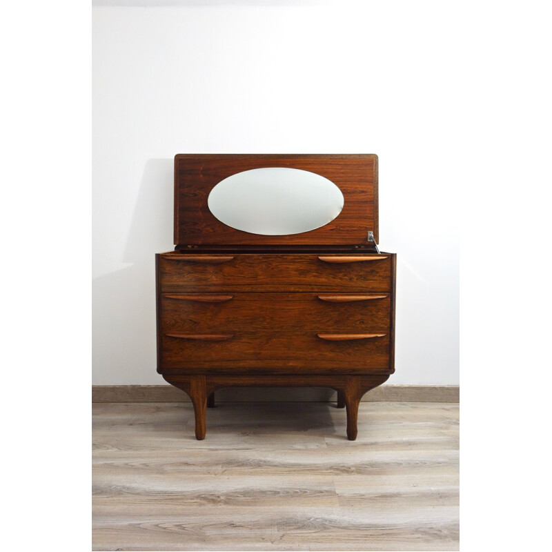 Commode vintage coiffeuse de Tricoire et Vecchione pour Meubles Tv 1960