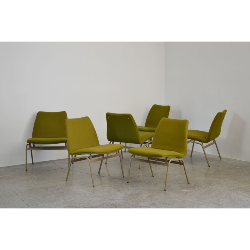 Sillón verde vintage de Duba Mobelindustri, Dinamarca, 1960