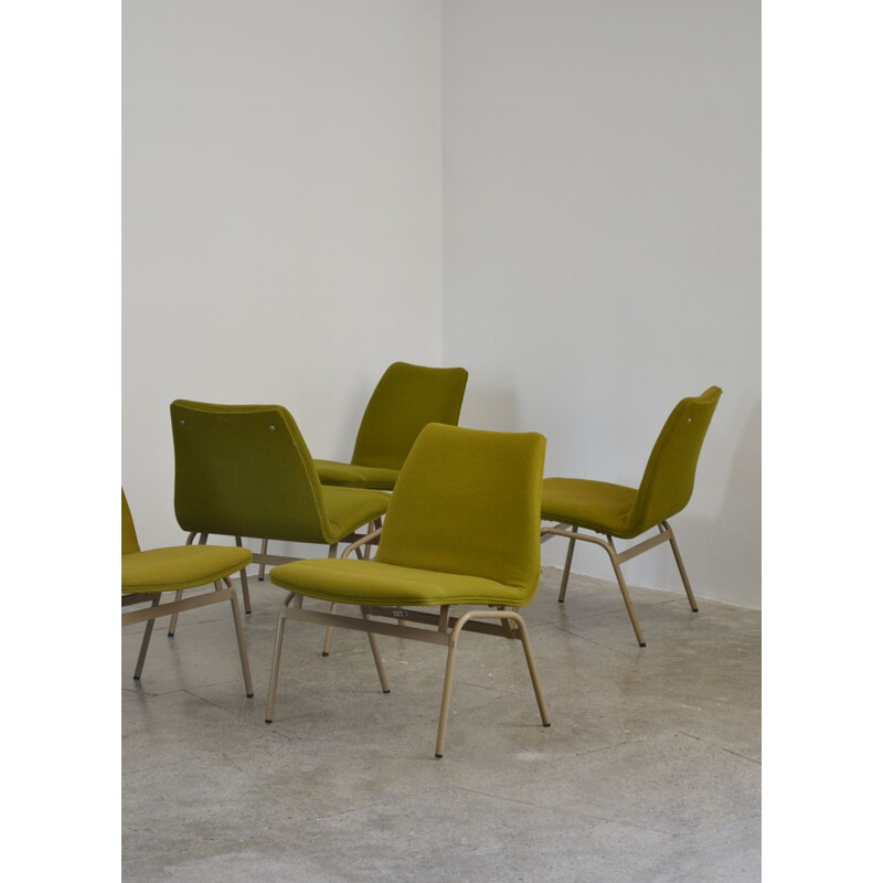 Groene vintage fauteuil van Duba Mobelindustri, Denemarken, 1960