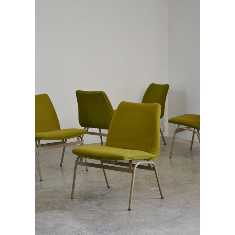 Groene vintage fauteuil van Duba Mobelindustri, Denemarken, 1960