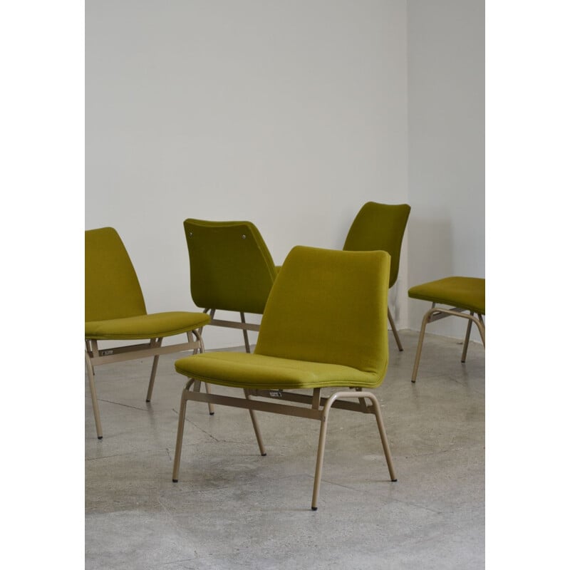 Grüner Vintage-Sessel von Duba Mobelindustri, Dänemark, 1960