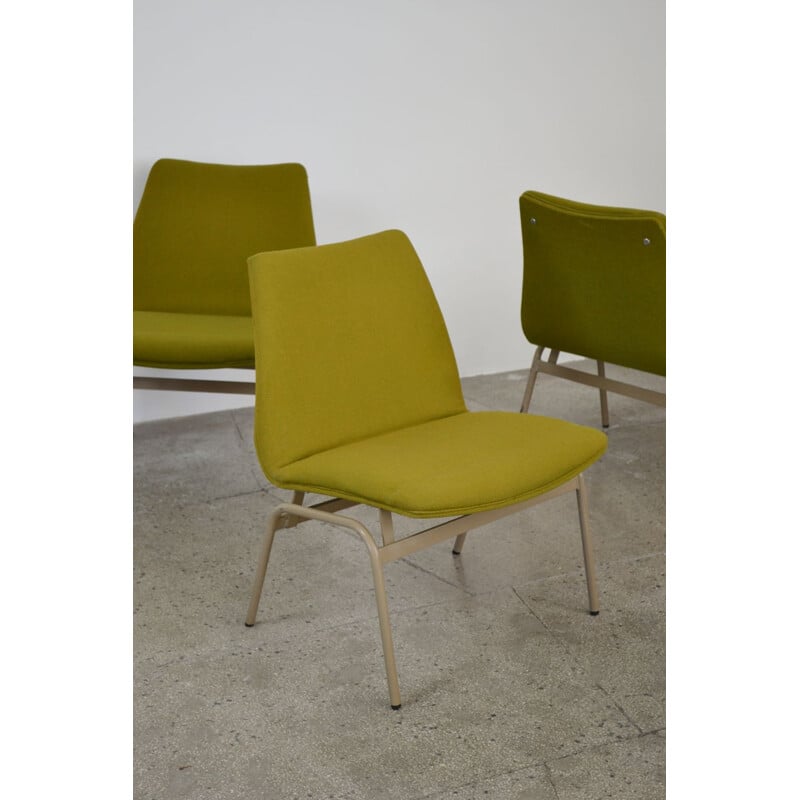 Groene vintage fauteuil van Duba Mobelindustri, Denemarken, 1960