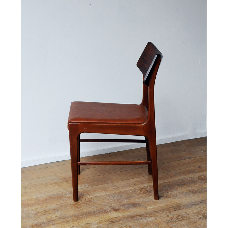 Set of 4 Vintage Rosewood Chairs 1960