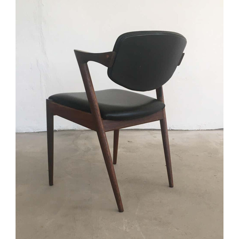 Vintage Dining Chairs Kai Kristiansen Rosewood 1960s