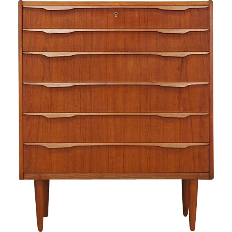 Vintage chest of drawers teak Scandinavian 1970s