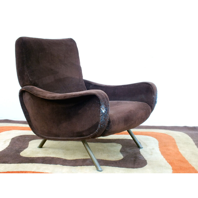 Vintage lady arm chair by Marco Zanuso by Arflex 1958