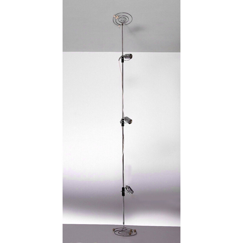 Vintage floor lamp by Francesco fois for Goffredo Reggiani, Italy 1974