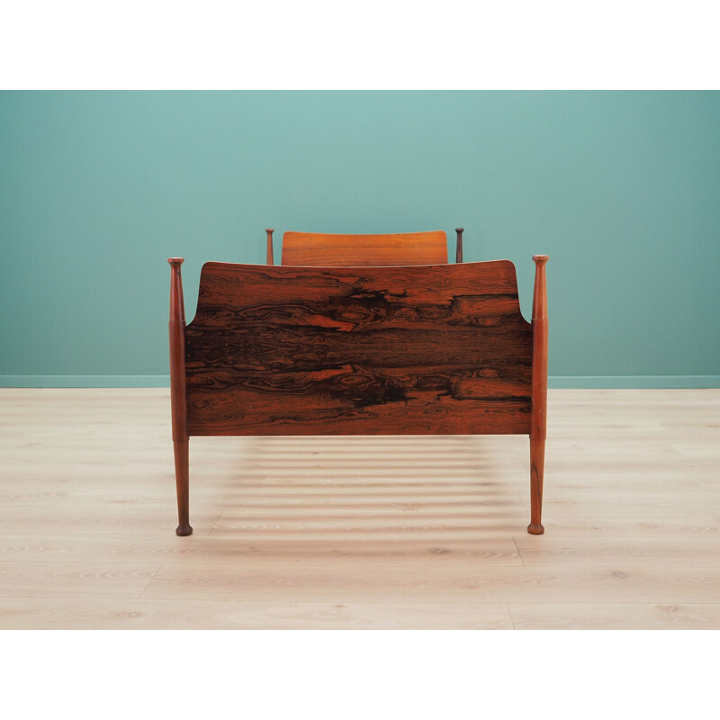 Vintage Bed frame rosewood, Danish 1960s