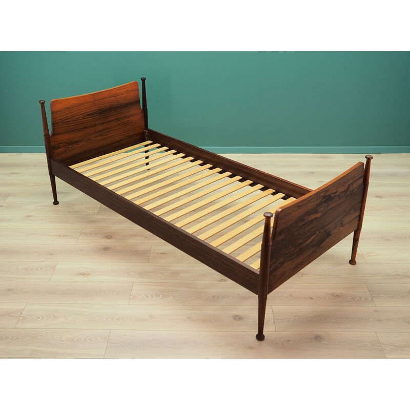 Vintage Bed frame rosewood, Danish 1960s