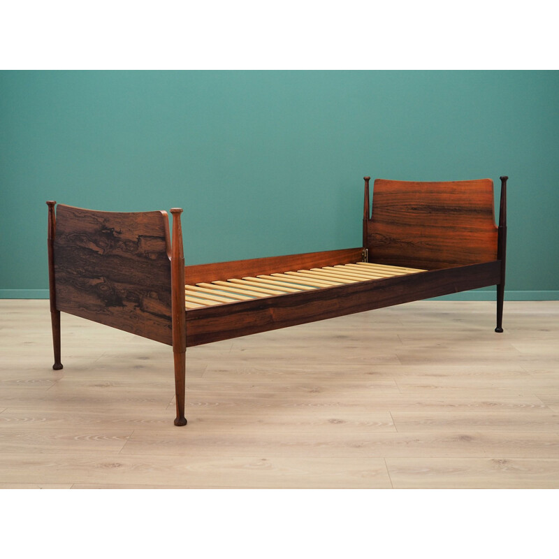 Vintage Bed frame rosewood, Danish 1960s