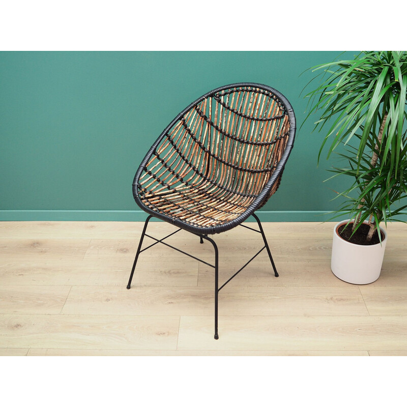 Fauteuil Vintage en bois, Danemark 1960