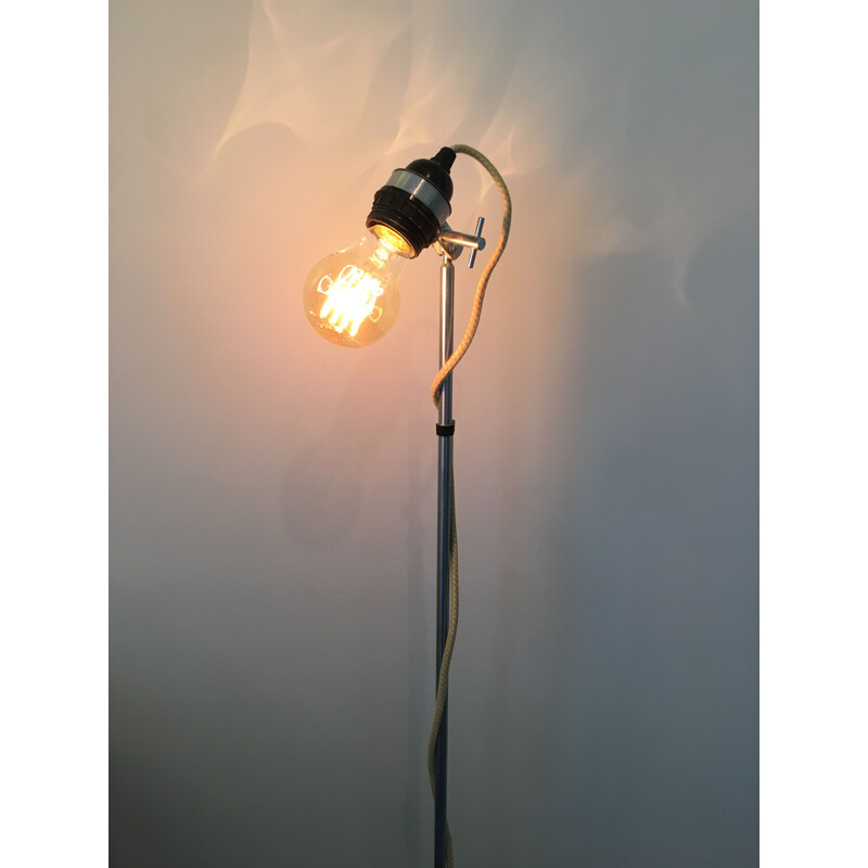 Vintage floor lamp BTC numbered Incandescent bulb England