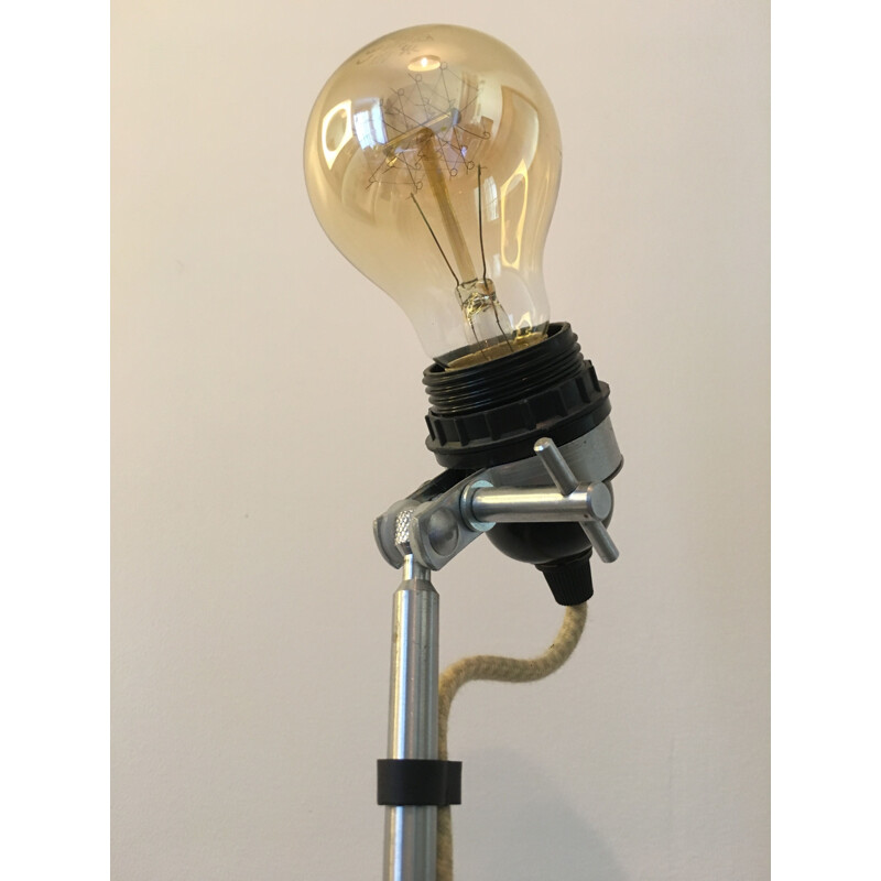 Vintage floor lamp BTC numbered Incandescent bulb England