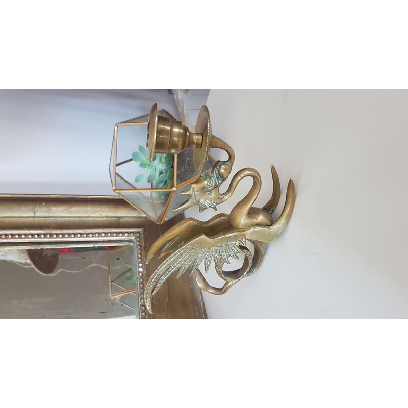 Vintage Dragon Griffon Candle Holder Table Decoration